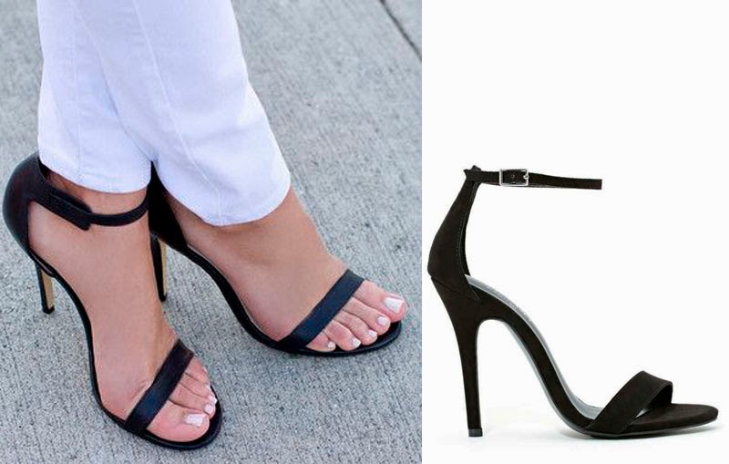 sandalias con tiras largas
